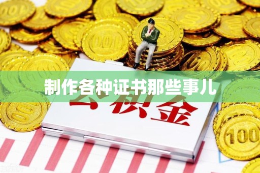安远制作各种证书那些事儿